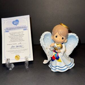 Precious Moments Angel of Courage Heavenly Blessings Autism Awareness 2014-Boy